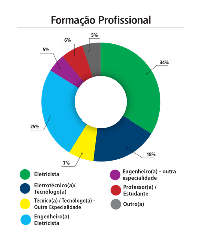 Perfil dos visitantes da ExpoElétrica 2025 — gráfico 1